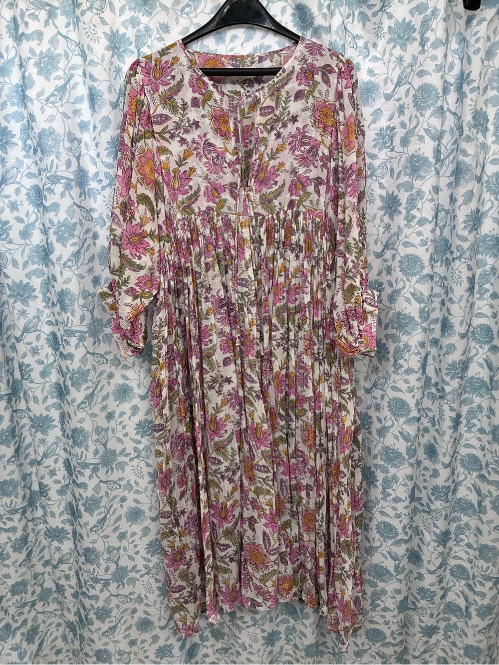 Daughters of India Midi Kyra dress in floral